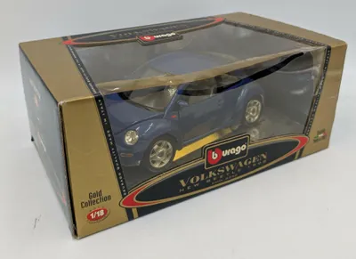 Produktbild von Bburago 3392 Volkswagen New Beetle 1998 blau