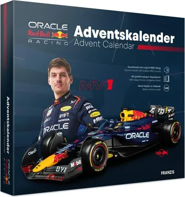 Produktbild von FRANZIS 67245 - Oracle Red Bull Racing Adventskalender 2025