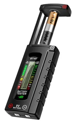 Produktbild von INFINIO BatteryCheck LCD BT167 Batterietester, Batteriemessgerät