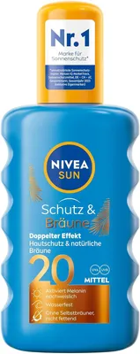 Obrázek produktu pro NIVEA SUN Maxi opalovací krém ve spreji Protect & Bronze SPF 20 270ml