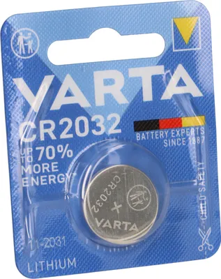 Produktbild von Batterie passend für Philips HUE Smart Button 1x Varta CR2032 Lithium Batterie IEC CR 2032