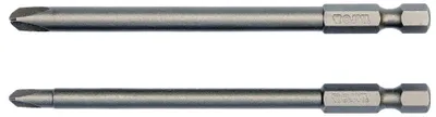 Productafbeelding van Yato YT-0497, 2 stuks, drievleugelig, 1/4", 2, 4, staal, 100 mm