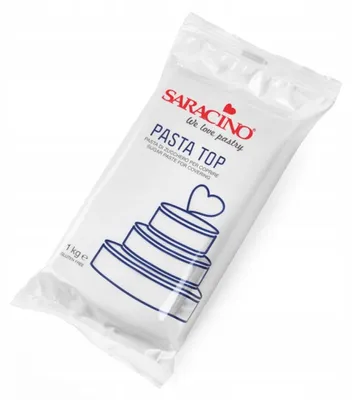 Image de Pâte à sucre blanche Saracino, 1 kg