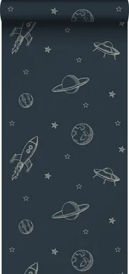 Obrázek produktu pro ESTAhome tapeta vesmírná tmavě modrá - 139422 - 50 x 900 cm