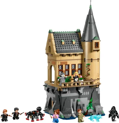 Produktbild von LEGO Harry Potter Schloss Hogwarts: Krankenflügel - DIY Set mit 7 Minifiguren - Modellbau mit Hermine und Ron Figuren - Kreatives Geschenk für Mädchen, Jungen und Fans ab 9 Jahren - 76463