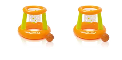 Produktbild von 2x Intex Basketballspiel Badespiel Basketball Pool Spiel aufblasbar