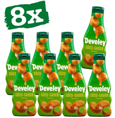 Produktbild von Develey Süß-Sauer Sauce - 8x 250ml