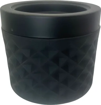 Produktbild von Windaschenbecher Sturmaschenbecher Glas schwarz