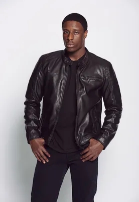 Produktbild von Mustang Kunstlederjacke 31019249 Herren black S