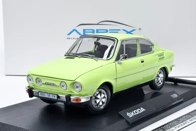 Produktbild von Skoda 110 R Coupé (1980) Grün-Limette ABREX 1:18
