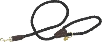 Image de Digby & Fox - Laisse pour chien, Torsadée ER2109 (Taille unique) (Noir)