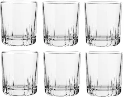 Immagine prodotto di Set di 6 bicchieri da whisky, 280 ml