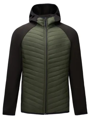 Imagen del producto de Chaqueta híbrida para hombre "Andreson" (modelo RG12247) (Talla M) (Color: Caqui oscuro/)