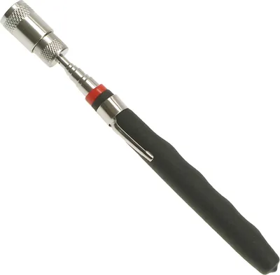 Image de Levier magnétique télescopique avec lampe led blanche 80 cm de force de traction 2260g