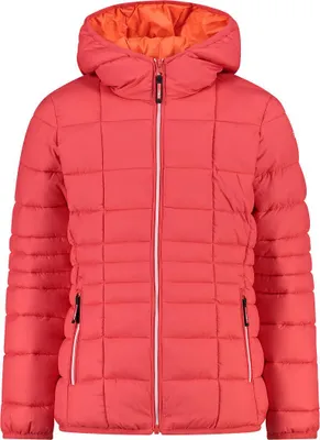 Produktbild von CMP Kinder Kapuzenjacke Daunenjacke Mädchen korall rot orange 164