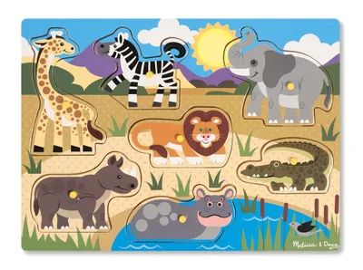 Produktbild von Melissa & Doug 19054, 8 Stück(e), Tiere, 2 Jahr(e)