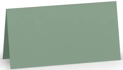 Produktbild von RÖSSLER 16403067 Tischkarte Paperado - 10 x 10 cm, 220 g/qm, eucalyptus gerippt