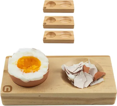 Obrázek produktu pro Kelímek na vejce z borovicového dřeva - Moderní a udržitelný - 1 kus
