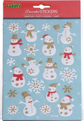 Produktbild von Aufkleber POP UP 25 x 14,4 cm WEIHNACHTEN