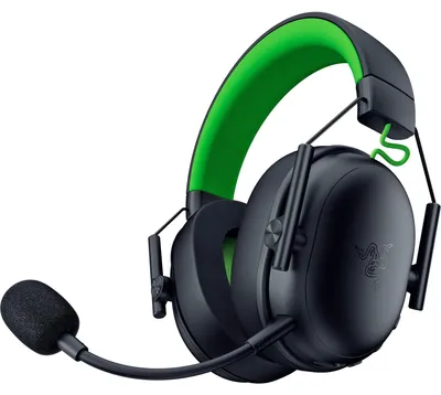 Image de Razer BlackShark V3 X HyperSpeed, avec ou sans fil, Gaming, 20 - 28000 Hz, 270 g, Casque avec Microphone, Noir, Vert