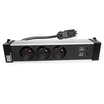 Produktbild von Bachmann Power Frame M 3Xute 1Xusb A&C 22W 0,2M Gst18