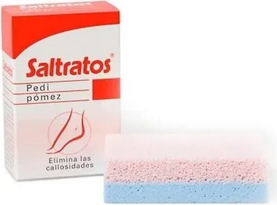 Produktbild von SALTRATOS PEDI POMEZ beseitigt Hornhaut 1 Stk