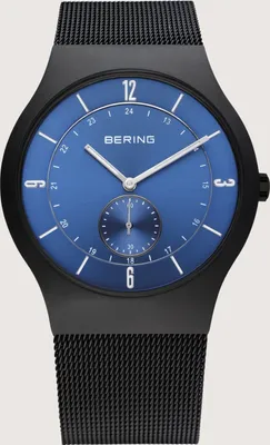 Image de BERING Montre Homme Classic Collection Bracelet en acier inoxydable et verre saphir 40mm 11940-227