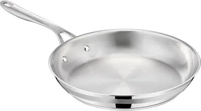 Produktbild von Famanu Bratpfanne 24 cm - Edelstahl, ohne Beschichtung, induktionsgeeignet