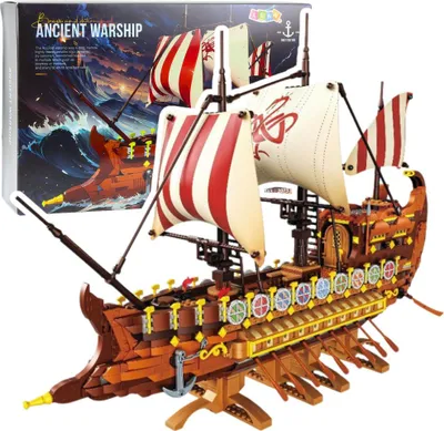Imagen del producto de Bauklötze: Antiguo barco romano, 2073 elementos.