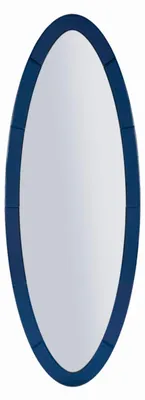 Zdjęcie produktu dla FURNLUX Lustro ścienne Oslo Blue 55cm / Kolor główny: niebieski / Wymiary: 55 x 150 x 2 cm