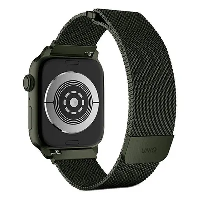 Imagen del producto de Correa de acero inoxidable Uniq Dante para Apple Watch 1/2/3/4/5/6/7/8/Se/Se2, 38/40/41 mm - Verde