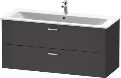 Produktbild von Duravit XBase Waschtischunterbau wandhängend B:120 cm mit 2 Schubkästen, XB612304949