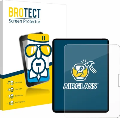 Produktbild von BROTECT Schutzglas für Apple iPad Pro 13" WiFi 2024 Schutzfolie Panzer Folie Glas Display Schutz klar