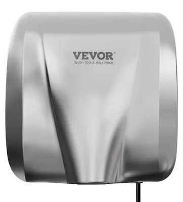 Produktbild von VEVOR Händetrockner 1300W Elektrischer Handtrockner 7-10s Trocknungszeit Kommerz