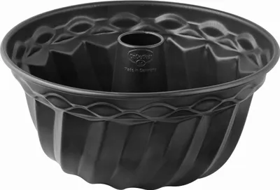 Produktbild von Dr. Oetker Gugelhupfform Ø 22 cm, Backform für Gugelhupf aus Stahlblech, Bundform mit Antihaftbeschichtung für eindrucksvolle Kreationen, hochwertige Kuchenform