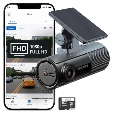 Productafbeelding van Dashcam 1080p front, 140° groothoek, G-sensor, nachtzicht, 32 GB wifi
