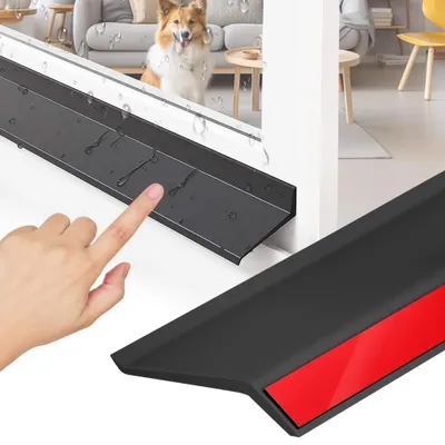 Produktbild von Solidchoice – Selbstklebende Fensterdichtung aus Gummi, 100 cm