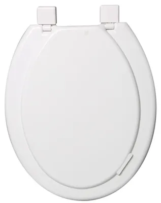 Produktbild von KS WC-Sitz, Weiß, Toilettendeckel, Klodeckel, WC-Sitz, Klobrille, Toilettensitz, WC-Deckel, Toilettenbrille, toilet seat