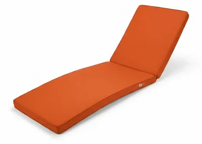Immagine prodotto di Cuscino Lettino Prendisole - Materassino Sdraio Sfoderabile - 185x55x4cm - Arancione
