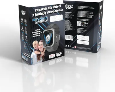 Zdjęcie produktu dla KIDI KiDiZ Basic black smartwatch for children