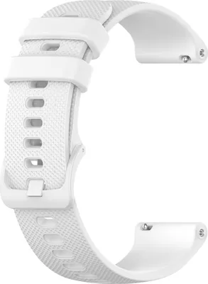 Produktbild von INF Pásek hodinek kompatibilní s Polar Ignite/Unite silikonem Bílý