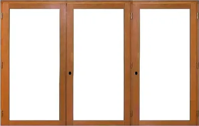 Image de Fenetre Bois 3 Vantaux H125 x L180 cm Côte Tableau