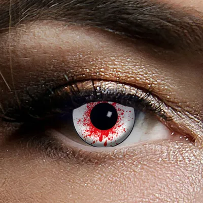 Produktbild von Kontaktlinsen Bloodshot 3 Monate Halloween Zombie Vampir