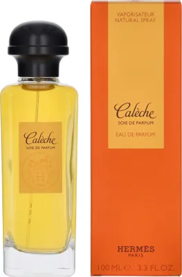 Produktbild von Hermes Caleche Soie de parfum, Frauen, 100 ml, Nicht nachfüllbare Flasche, Alcohol, Parfum (Fragrance), Aqua (Water), Hydroxycitronellal, Limonene, Alpha-Isomethyl Ionone,..., Frankreich, 1 Stück(e)