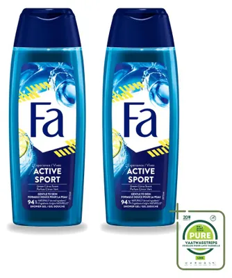 Produktbild von 2 x Fa Men Active Sport Deodorant Spray - 150 ml - Großpackung - 2 Stücke