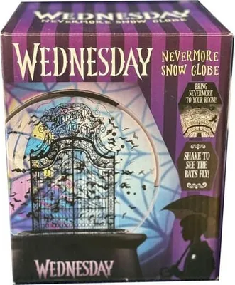 Image de Boule à neige Wednesday Nevermore Academy