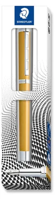 Produktbild von Staedtler triplus 474, Gold, Kartuschenfüllsystem, Blau, Metall, Edelstahl, Fein
