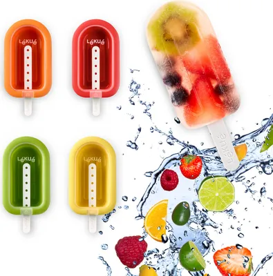 Obrázek produktu pro Lékué Iconic Ice Cream Kit Stackable Popsicles 4ks