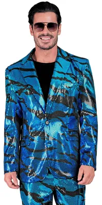 Produktbild von W WIDMANN MILANO Party Fashion - Pailletten Jackett Herren