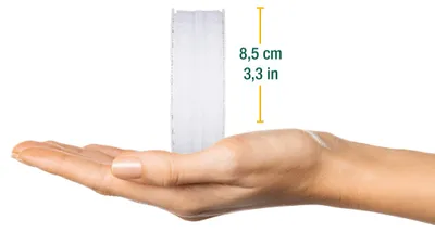 Produktbild von Seidenbänder 30mm x 15m Weiß Spitzenband Hochzeit Deko Nähen Basteln Halbach